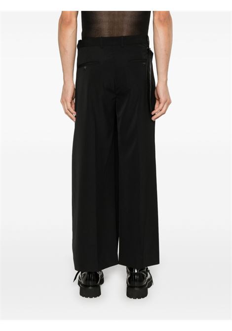 Pantaloni sovrapposti in nero di Acne studios - donna ACNE STUDIOS | BK0652900